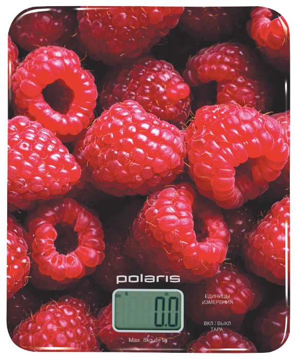 Кухонные весы POLARIS PKS 0832DG малиновый																		 — описание, фото, цены в интернет-магазине PT Stores