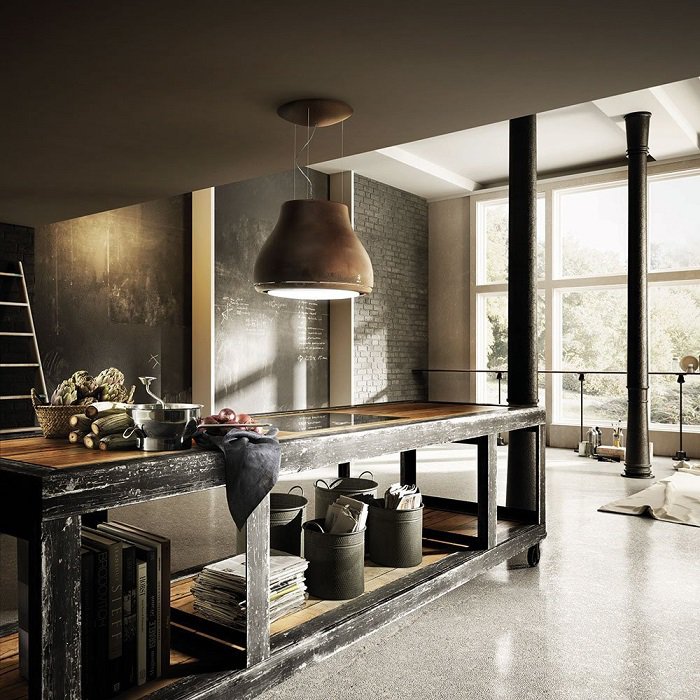 Купить Островная вытяжка ELICA SHINING RUST/F/50 — Фото 5