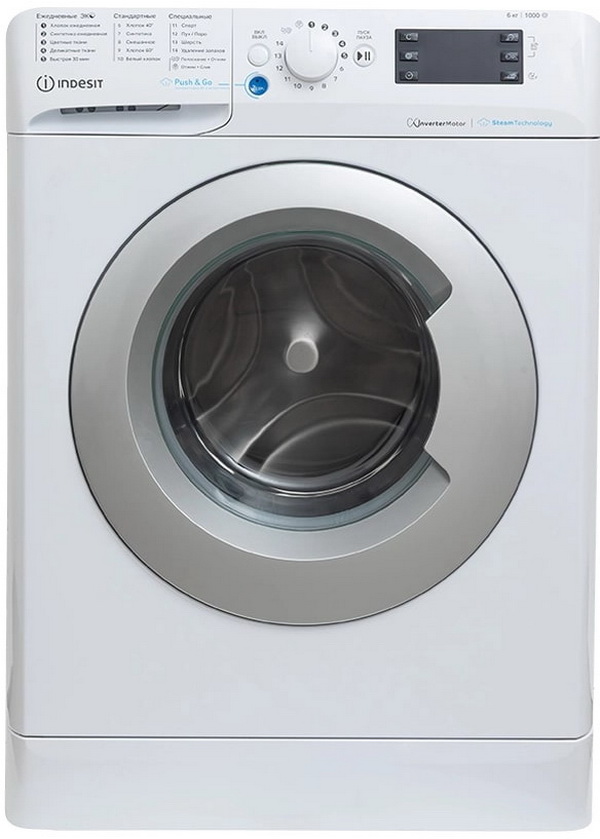 Стиральная машина Indesit BWSA 6109 WSV																		 — описание, фото, цены в интернет-магазине PT Stores