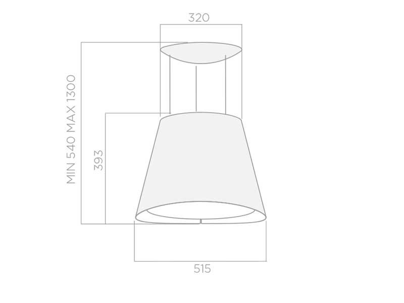 Купить Островная вытяжка ELICA EASY IX/F/50 — Фото 2