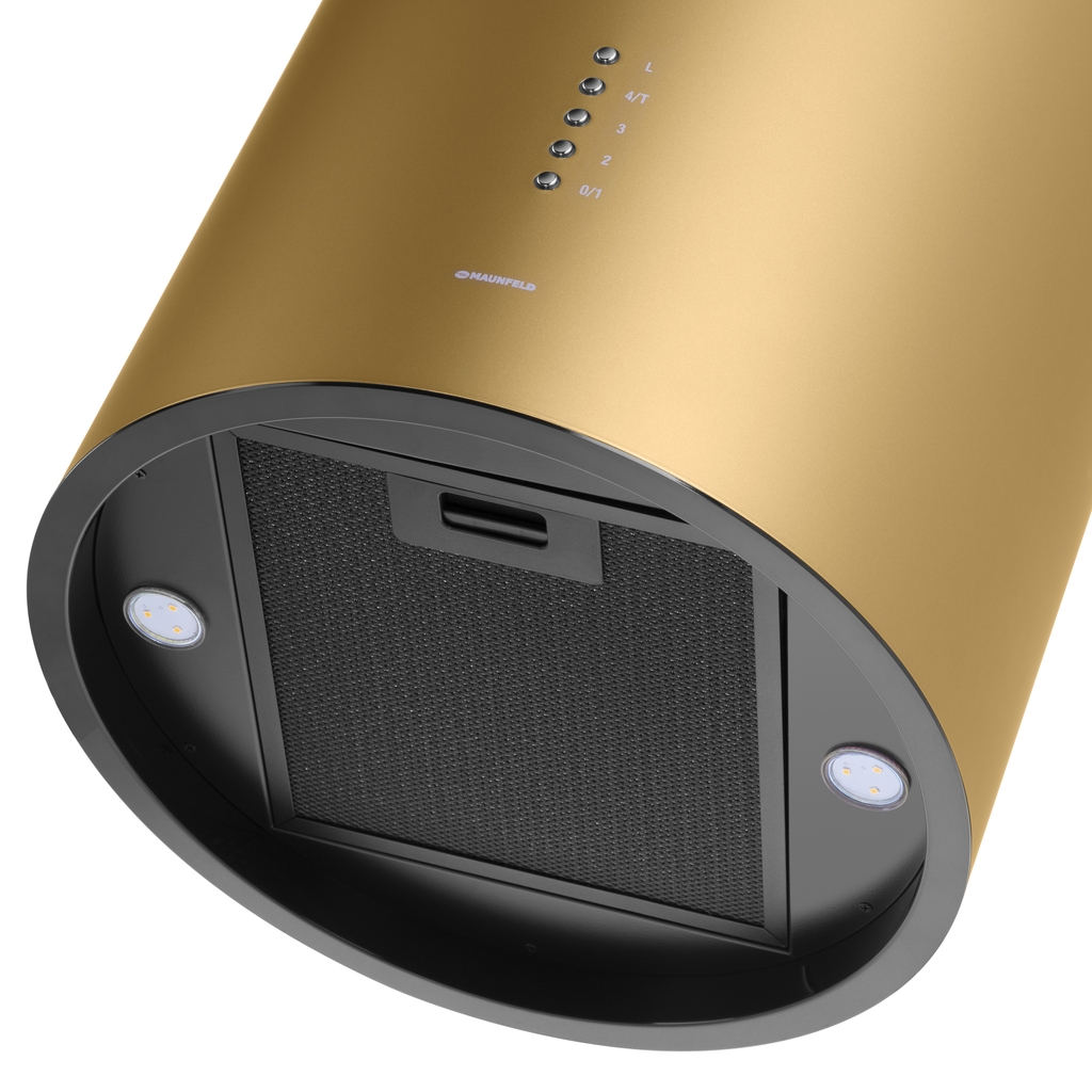 Купить Островная вытяжка MAUNFELD Lee Isla 39 золотой — Фото 2