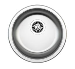 Мойка Zigmund & Shtain KREIS 435.6 polished (сифон)																		 — описание, фото, цены в интернет-магазине PT Stores
