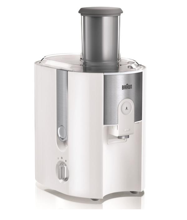 Соковыжималка BRAUN J 500 белая																		 — описание, фото, цены в интернет-магазине PT Stores