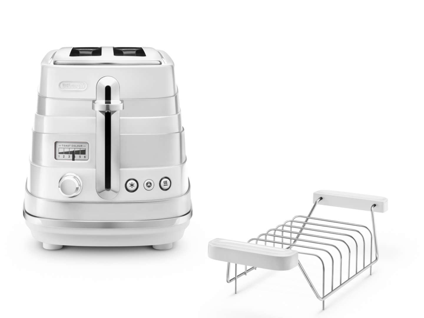 Тостер Delonghi CTA 2103.W																		 — описание, фото, цены в интернет-магазине PT Stores