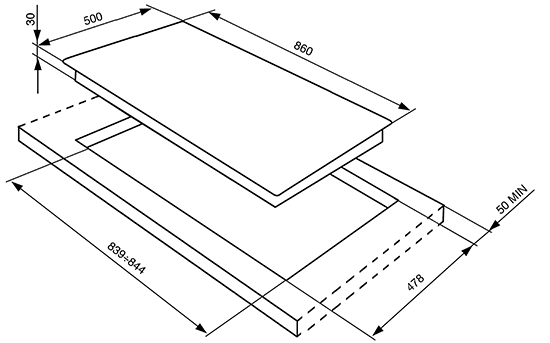 Купить Газовая варочная панель SMEG SPR896PGH — Фото 2