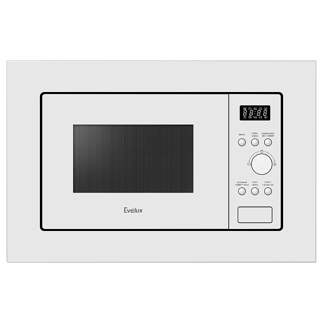 Встраиваемая СВЧ печь EVELUX MW 20 W																		 — описание, фото, цены в интернет-магазине PT Stores