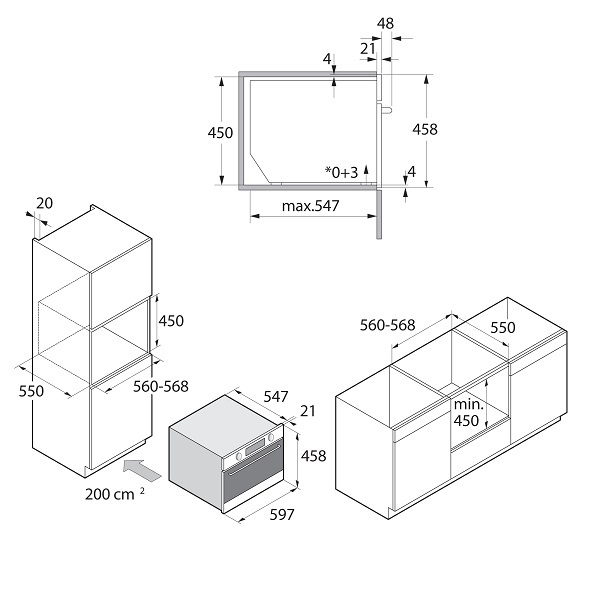 Купить Встраиваемая СВЧ печь Asko OM8487B — Фото 2