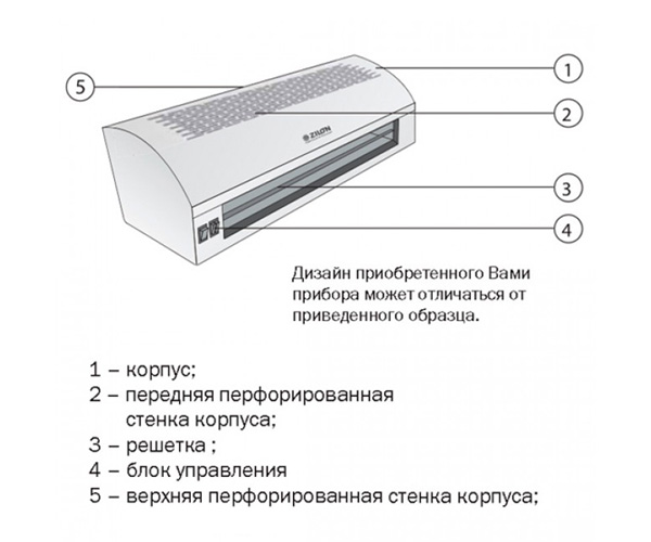 Купить Обогреватель ZILON ZVV-0.8E5M — Фото 3