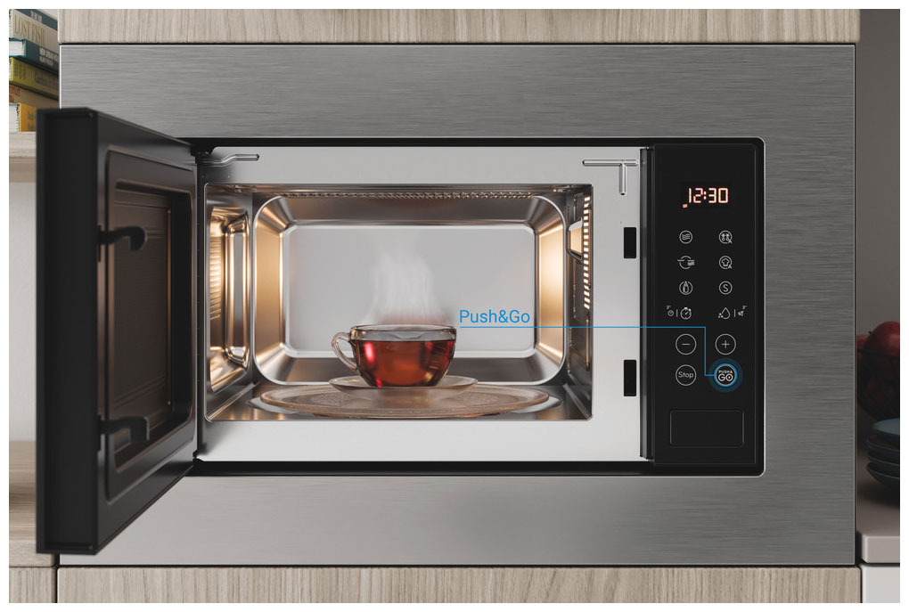 Купить Встраиваемая СВЧ печь Indesit MWI 120 GX — Фото 3