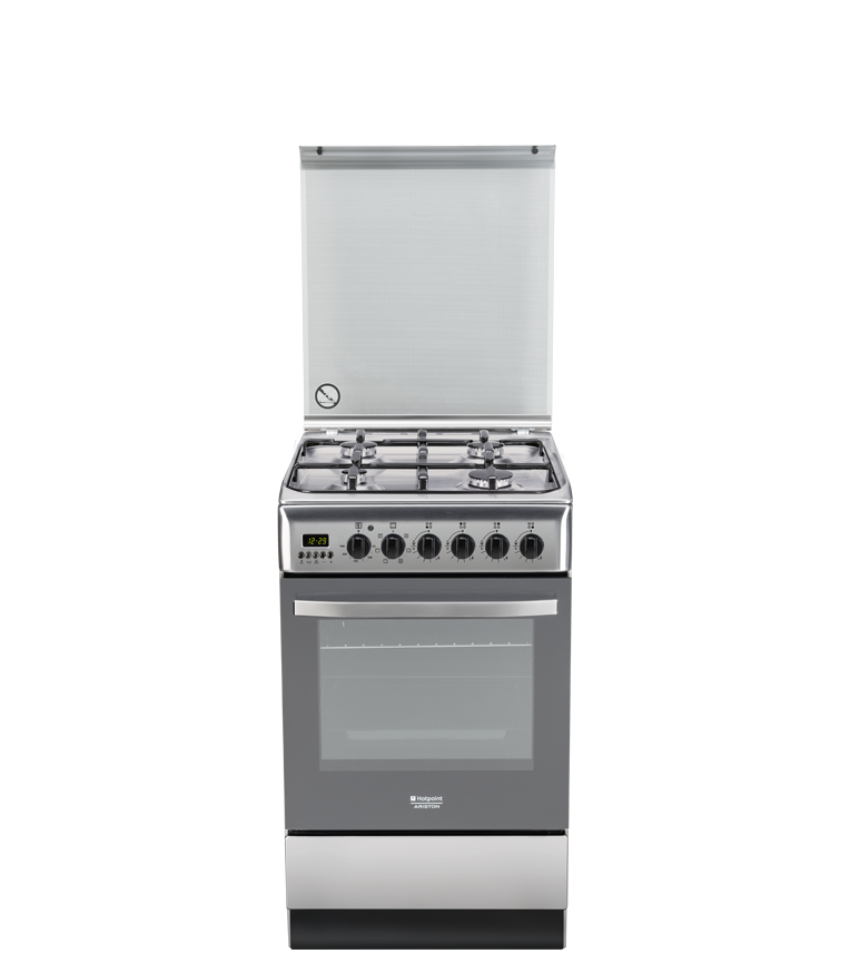 Комбинированная плита HOTPOINT-ARISTON H5G56F (X) RU																		 — описание, фото, цены в интернет-магазине PT Stores