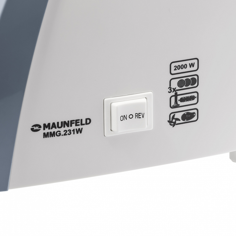 Купить Мясорубка MAUNFELD MMG.231W — Фото 7