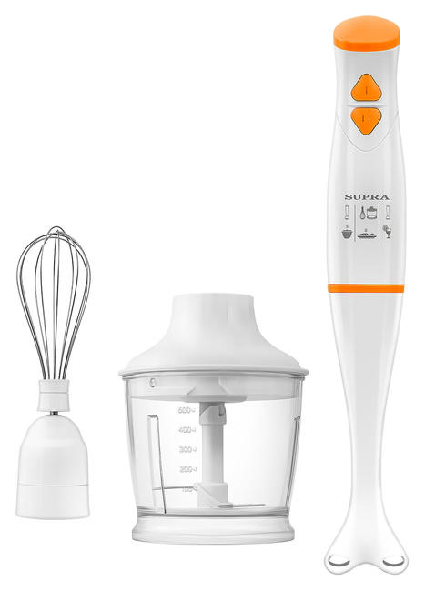 Купить Блендер SUPRA HBS-714 белый/оранжевый — Фото 4