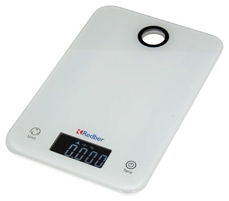 Кухонные весы Redber KS-839, белый																		 — описание, фото, цены в интернет-магазине PT Stores