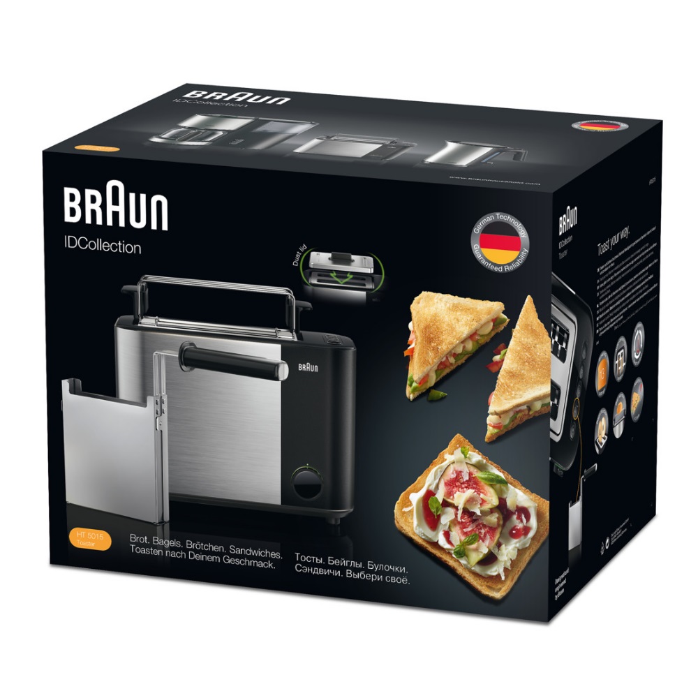 Купить Тостер BRAUN HT 5015 BK — Фото 8