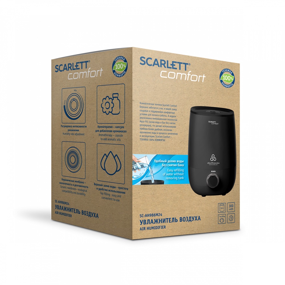 Купить Увлажнитель воздуха Scarlett SC-AH986M24 — Фото 2