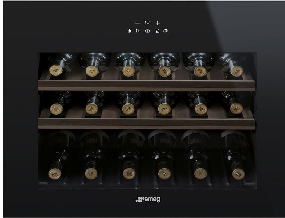 Встраиваемый винный шкаф SMEG CVI618NX																		 — описание, фото, цены в интернет-магазине PT Stores