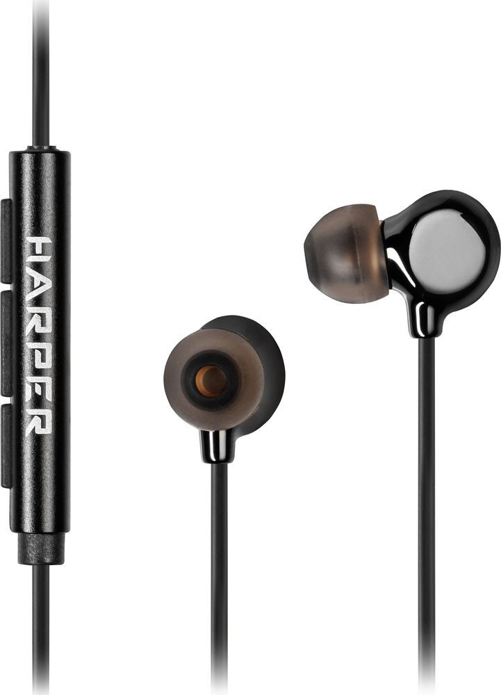 Наушники HARPER HV-802 black																		 — описание, фото, цены в интернет-магазине PT Stores