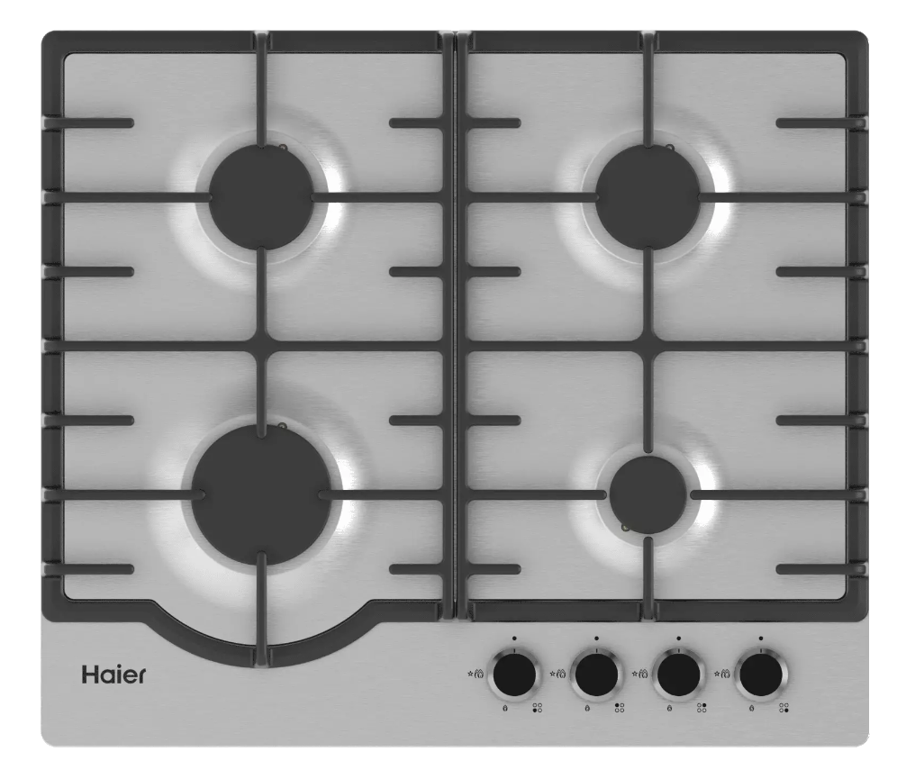 Газовая варочная панель Haier HHX-M64RNX																		 — описание, фото, цены в интернет-магазине PT Stores