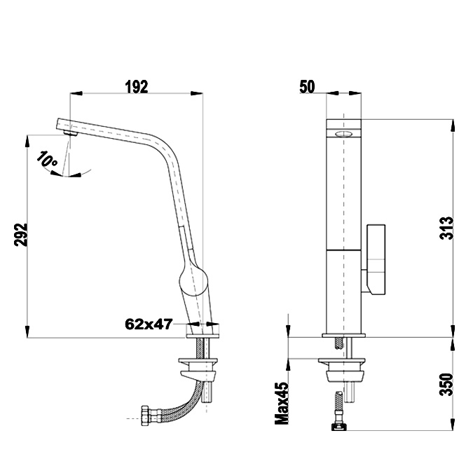 Купить Смеситель TEKA ICC 915 GRAPHITE — Фото 2