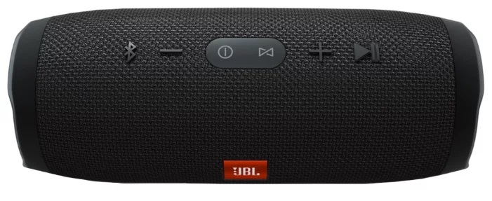 Портативная акустика JBL Charge 3 Black																		 — описание, фото, цены в интернет-магазине PT Stores