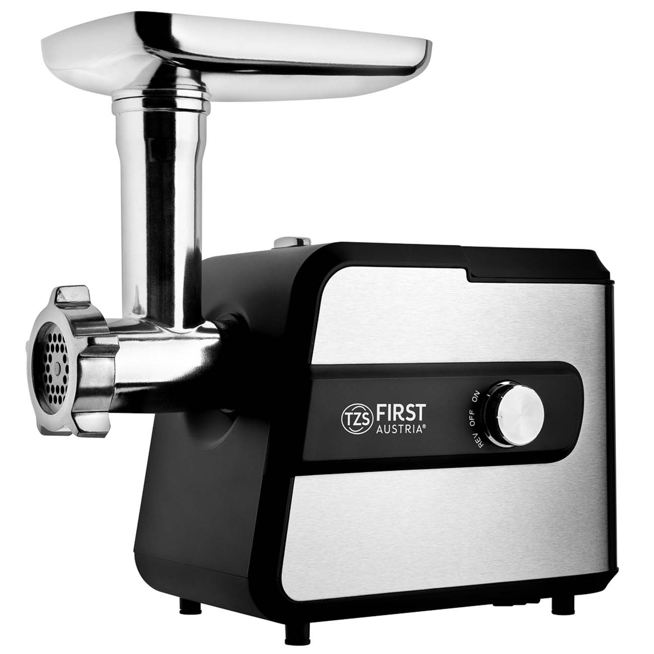 Мясорубка FIRST FA-5143-3 Black-Stell																		 — описание, фото, цены в интернет-магазине PT Stores