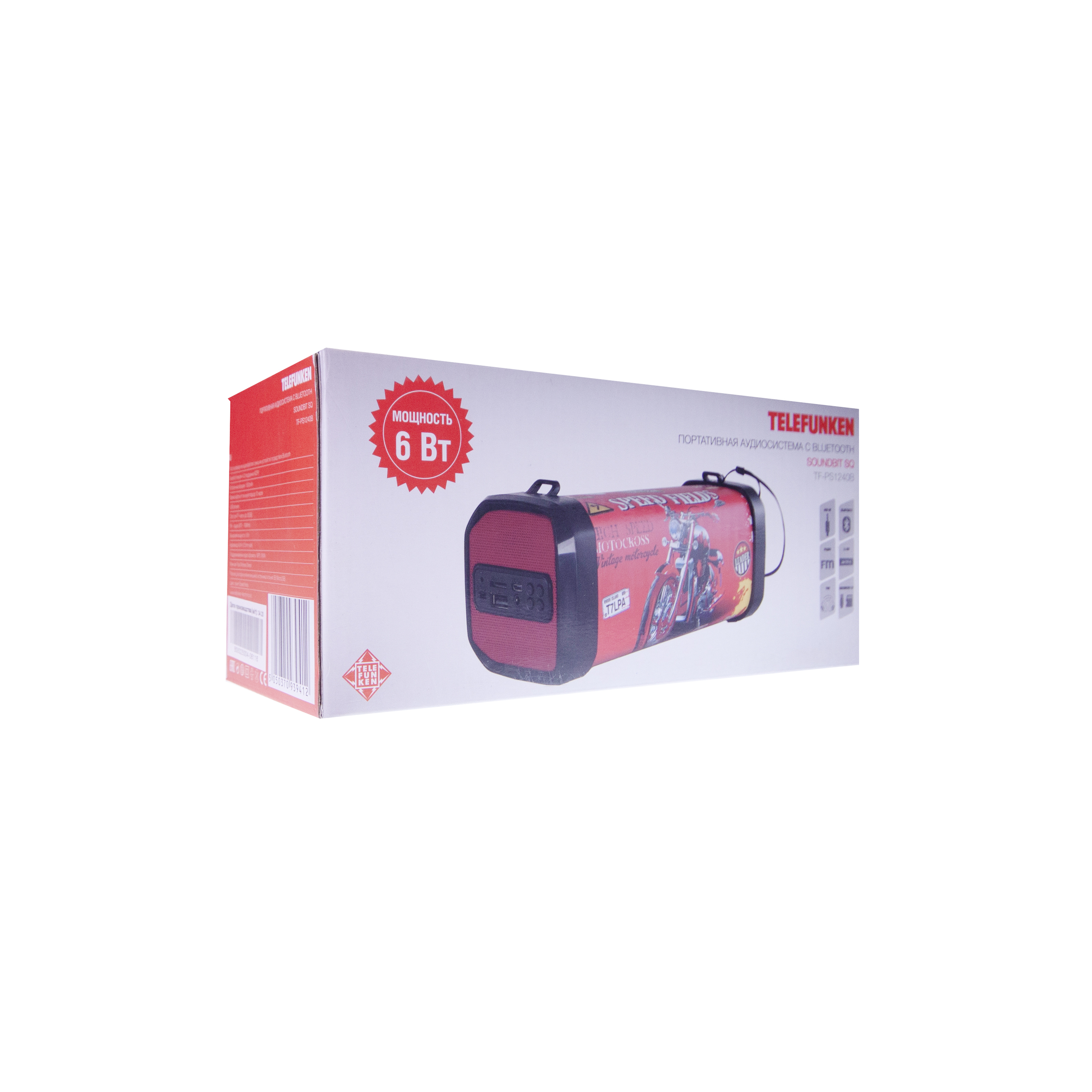 Купить Портативная акустика TELEFUNKEN TF-PS1240B(STREET DANCE) — Фото 6