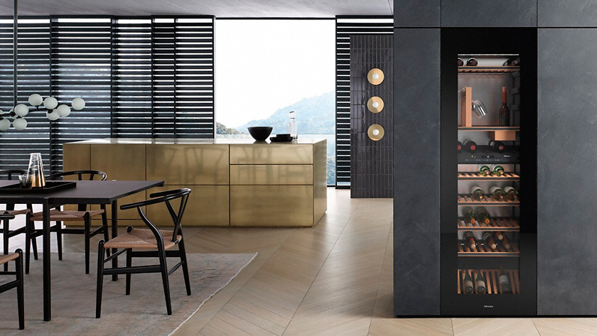 Купить Встраиваемый винный шкаф MIELE KWT6722IGS OBSW — Фото 7