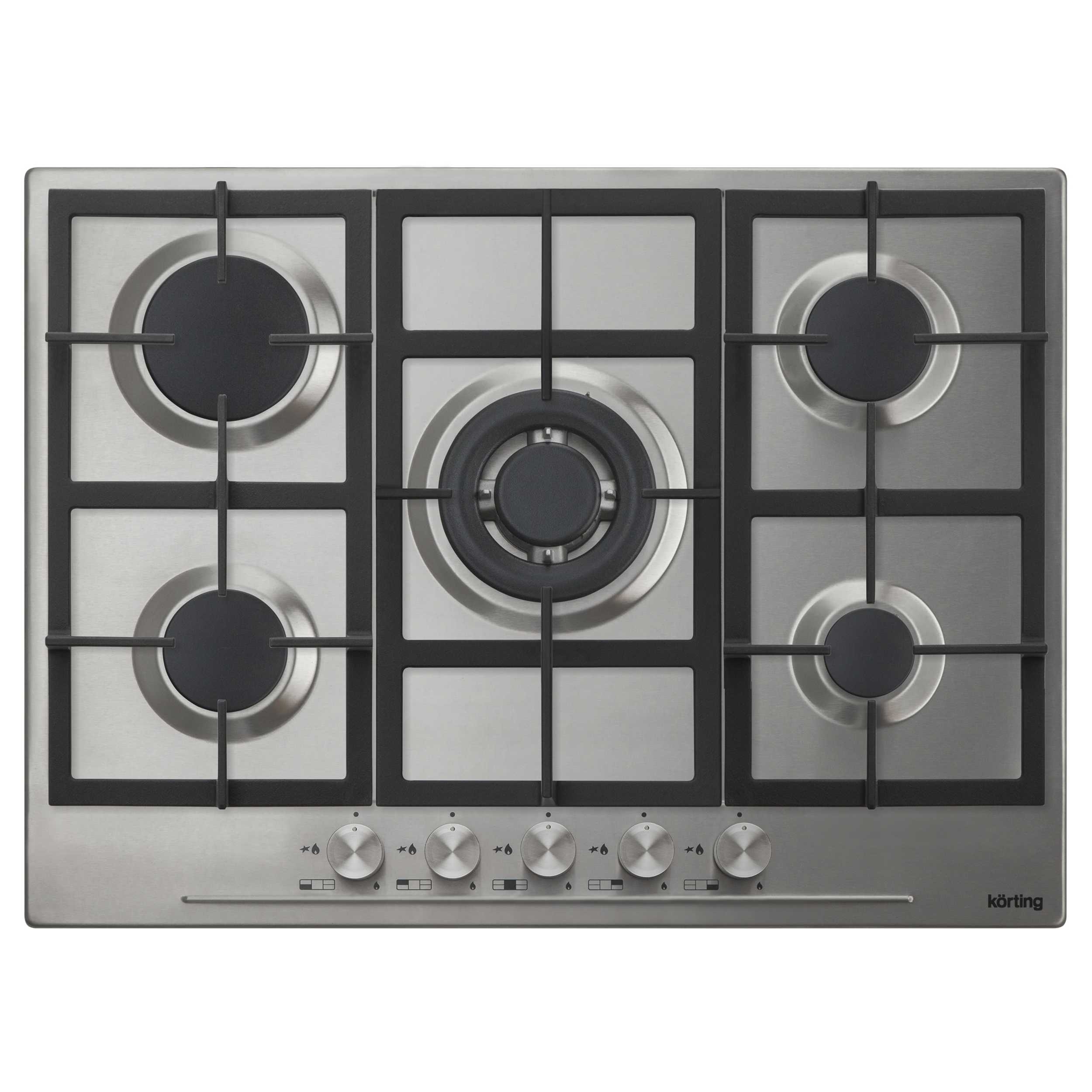 Газовая варочная панель KORTING HG 765 CTX																		 — описание, фото, цены в интернет-магазине PT Stores