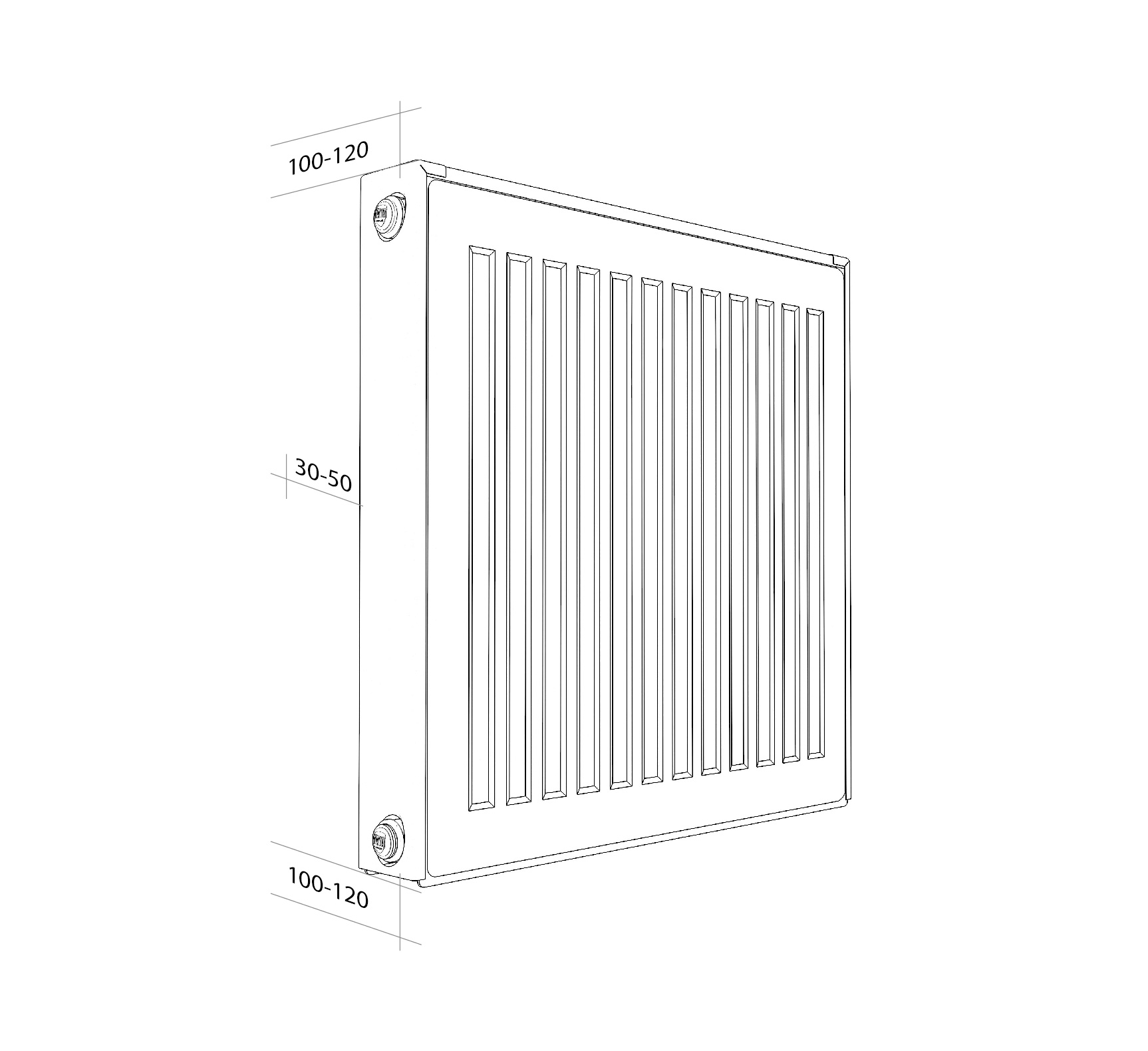 Купить Радиатор Royal Thermo COMPACT C11-500-500 RAL9016 — Фото 3