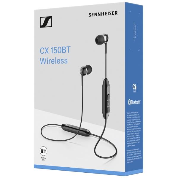 Купить Наушники SENNHEISER CX 150BT черный — Фото 2