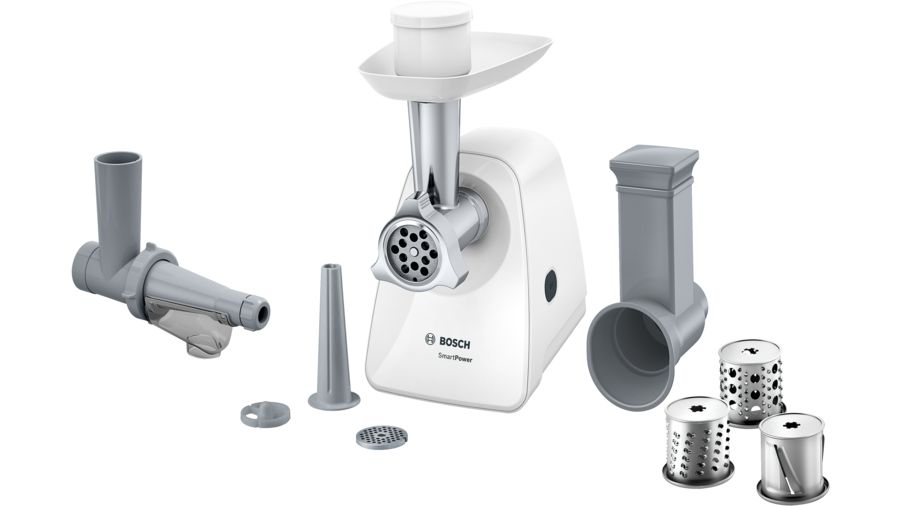 Мясорубка BOSCH MFW 2517W																		 — описание, фото, цены в интернет-магазине PT Stores