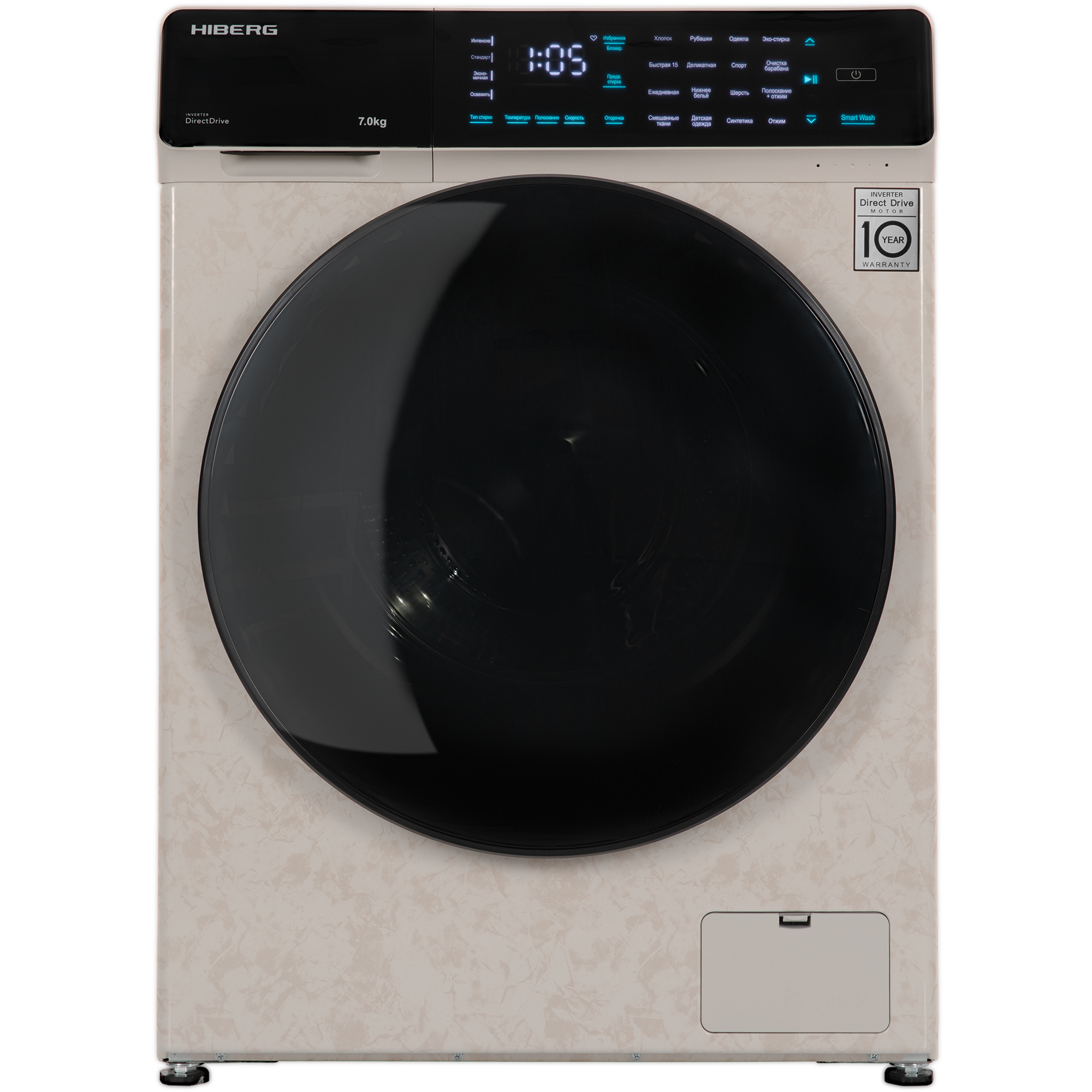 Стиральная машина HIBERG i-DDQ9 - 712 Ym																		 — описание, фото, цены в интернет-магазине PT Stores
