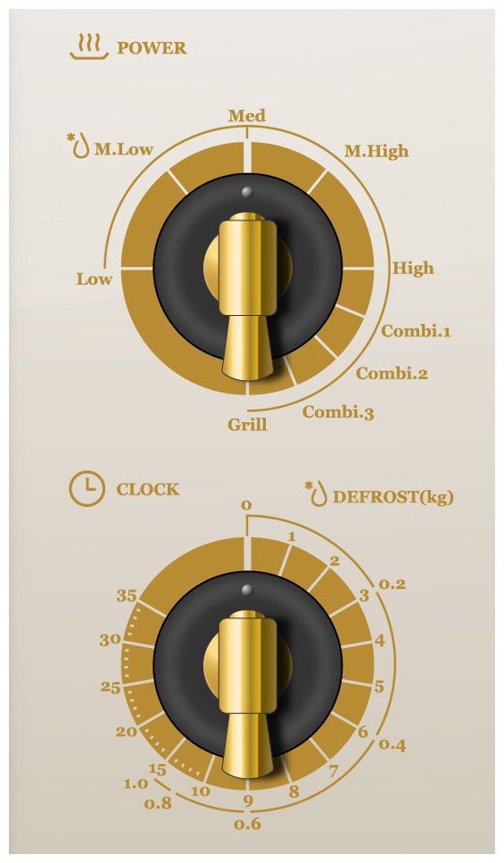 Купить Встраиваемая СВЧ печь Midea MG820BW8-I2 — Фото 2