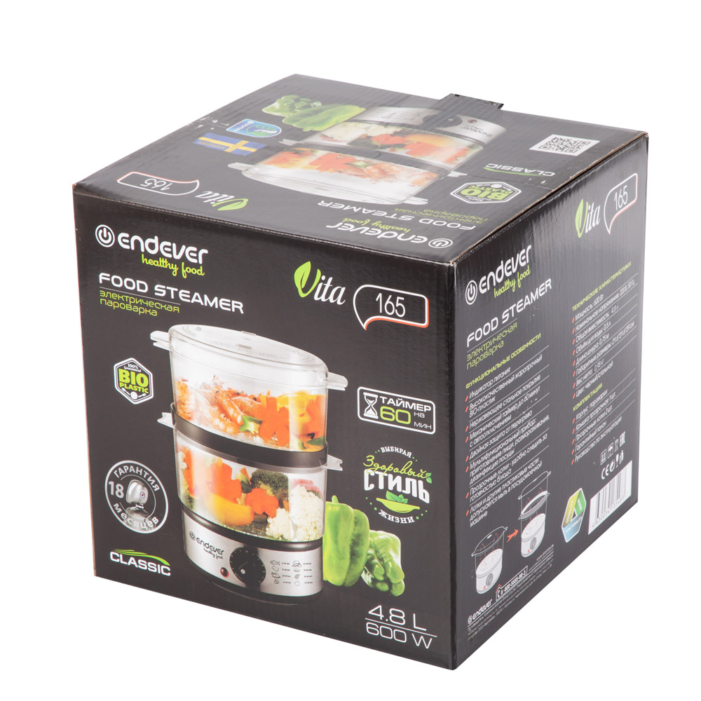 Купить Пароварка ENDEVER Vita 165 — Фото 8