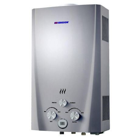 Водонагреватель газовый EDISSON F 20 D (silver)																		 — описание, фото, цены в интернет-магазине PT Stores