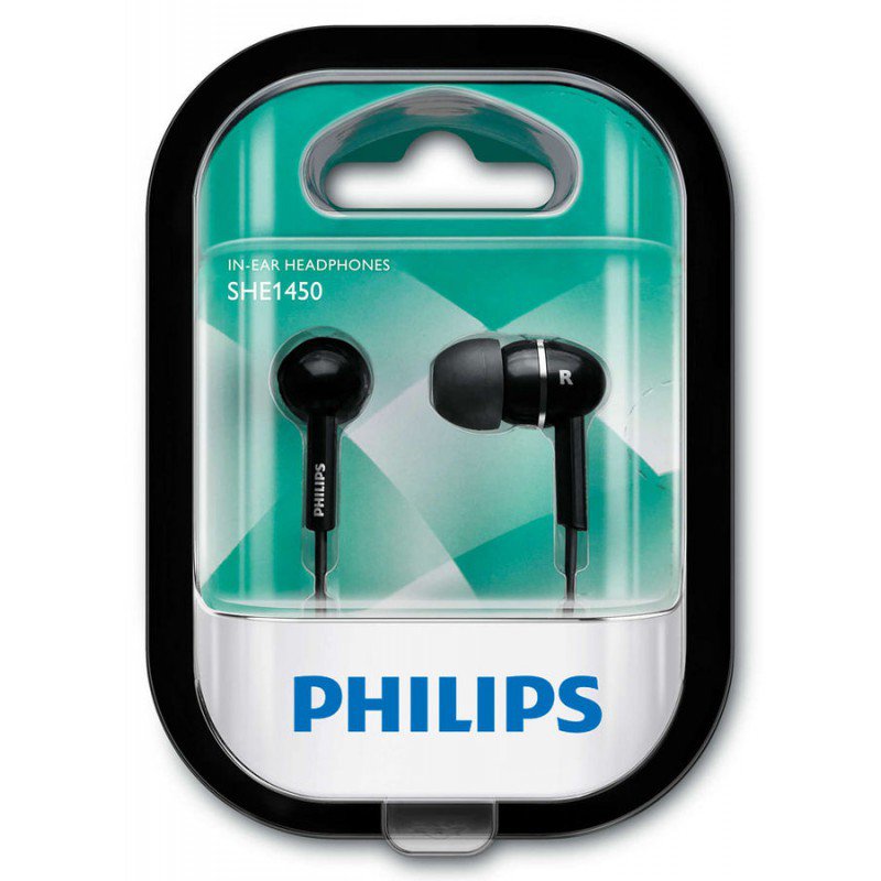 Купить Наушники PHILIPS SHE1450BK/51 — Фото 2