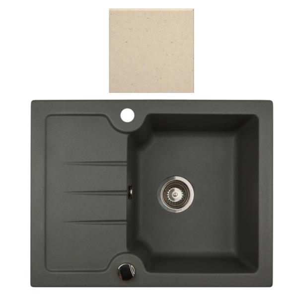 Мойка KUPPERSBERG MODENA 1B1D ECRU																		 — описание, фото, цены в интернет-магазине PT Stores