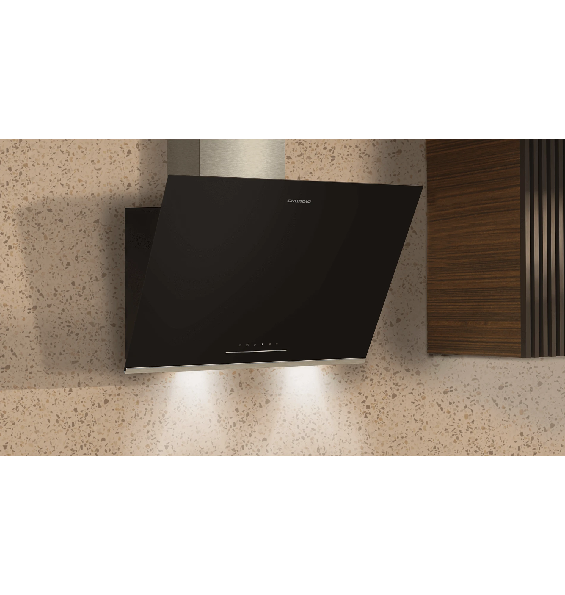 Купить Наклонная вытяжка GRUNDIG GDSP2464BBSC — Фото 6