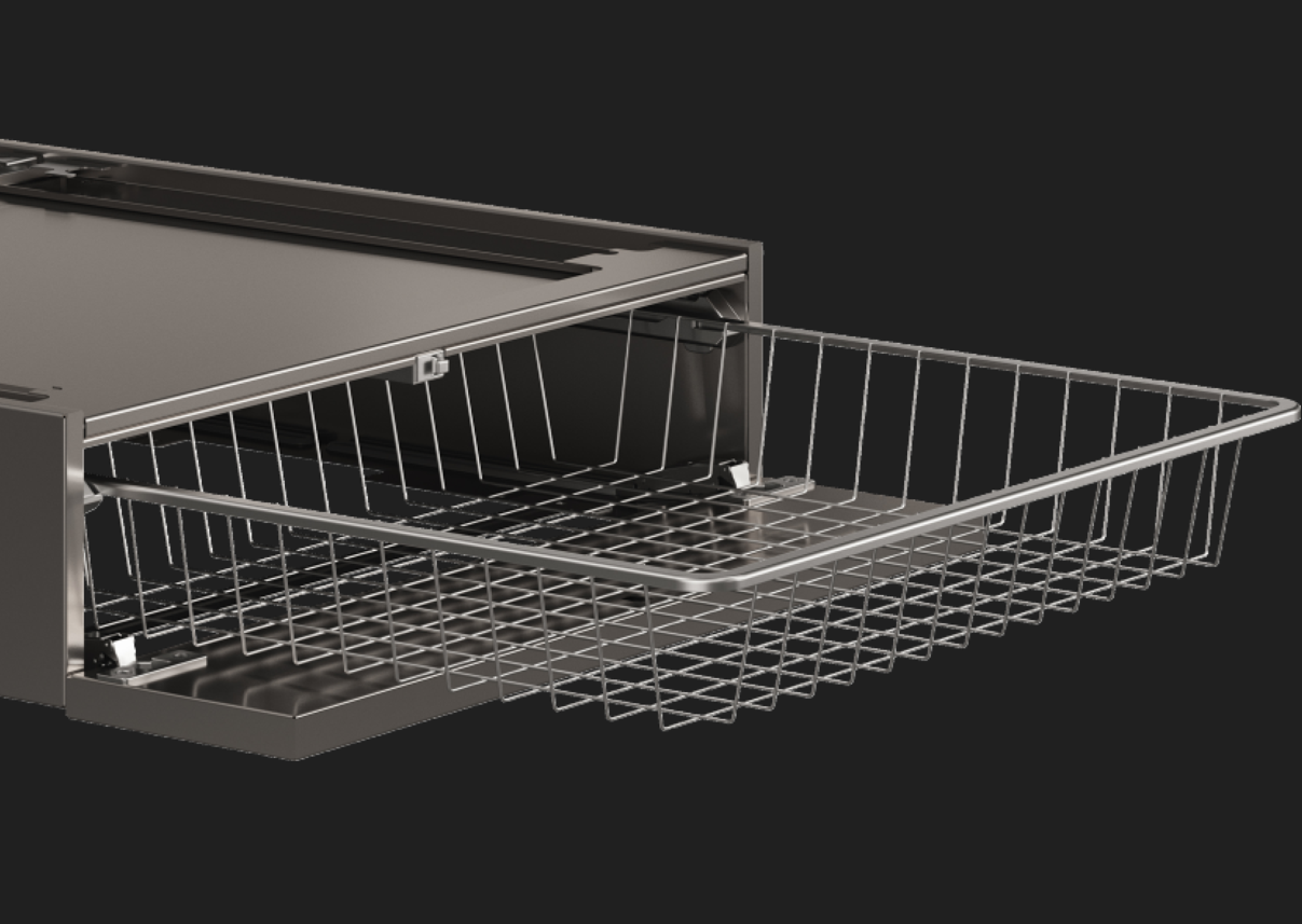 Купить Аксессуары Asko HB150T Корзина выдвижная титан — Фото 2