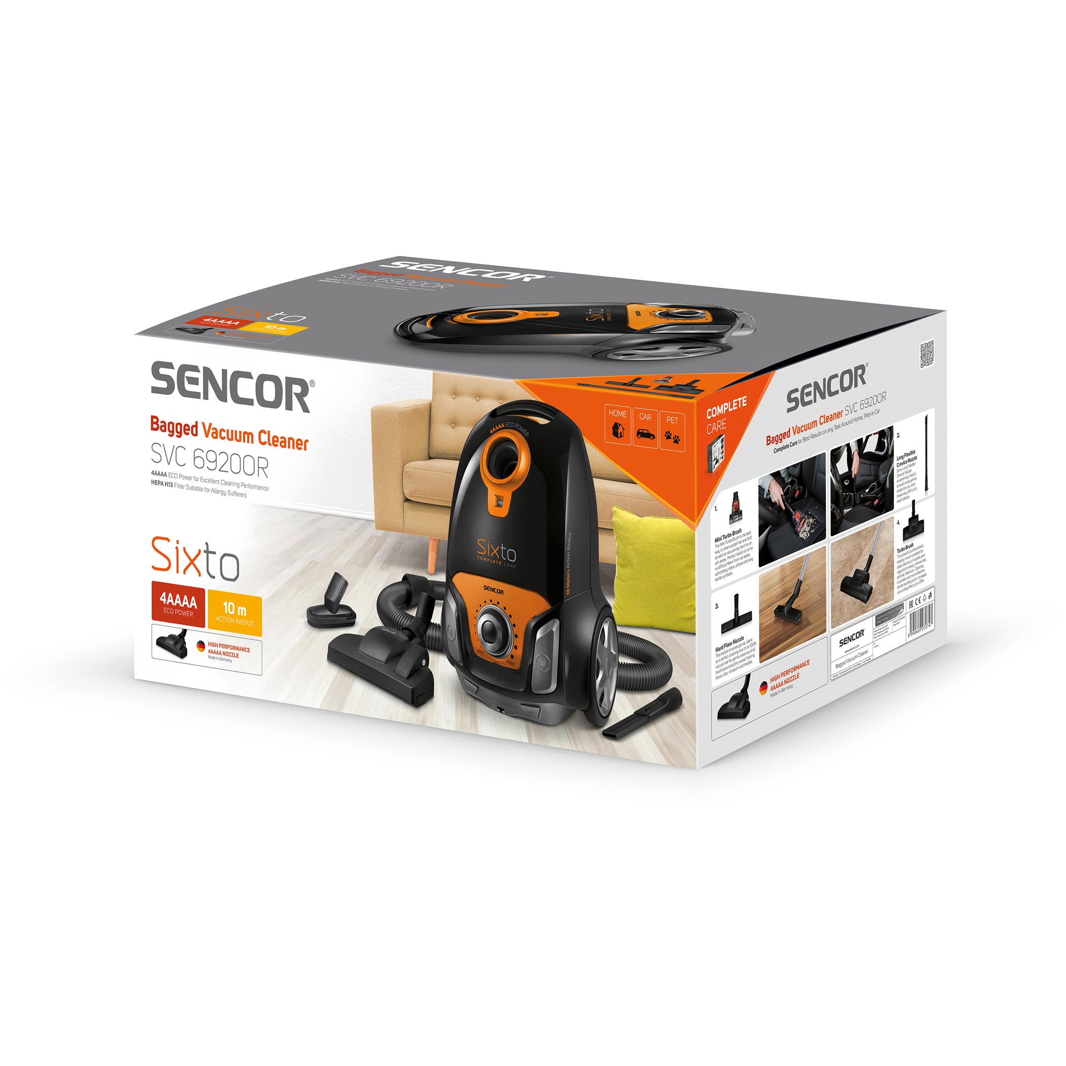 Купить Пылесос Sencor SVC 6920OR — Фото 33