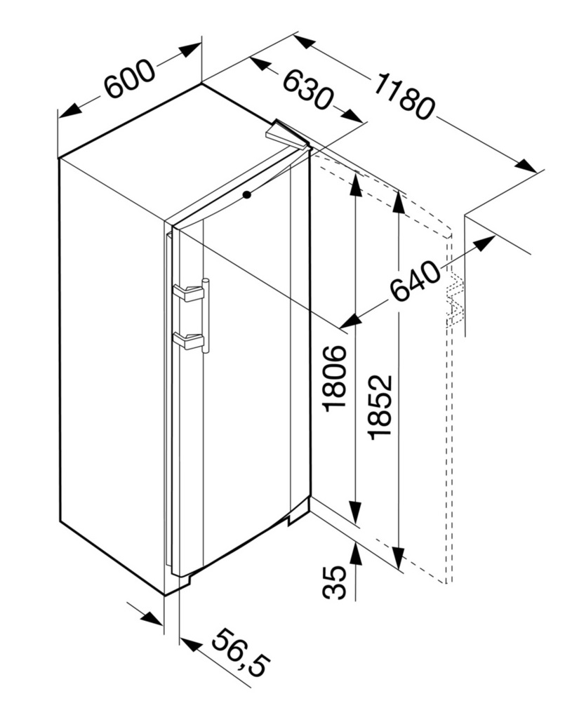 Купить Холодильник LIEBHERR SKesf 4240 — Фото 3