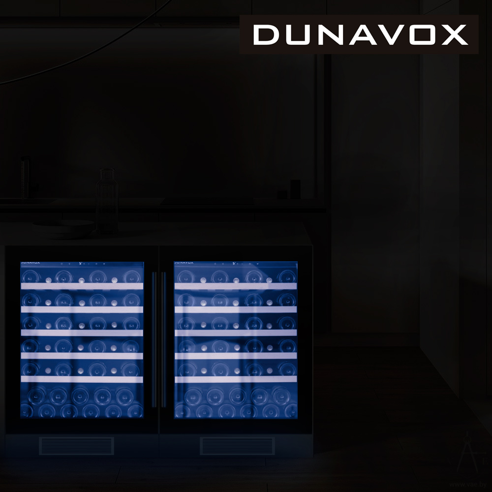 Купить Встраиваемый винный шкаф DUNAVOX DAUF-46.138SS — Фото 3