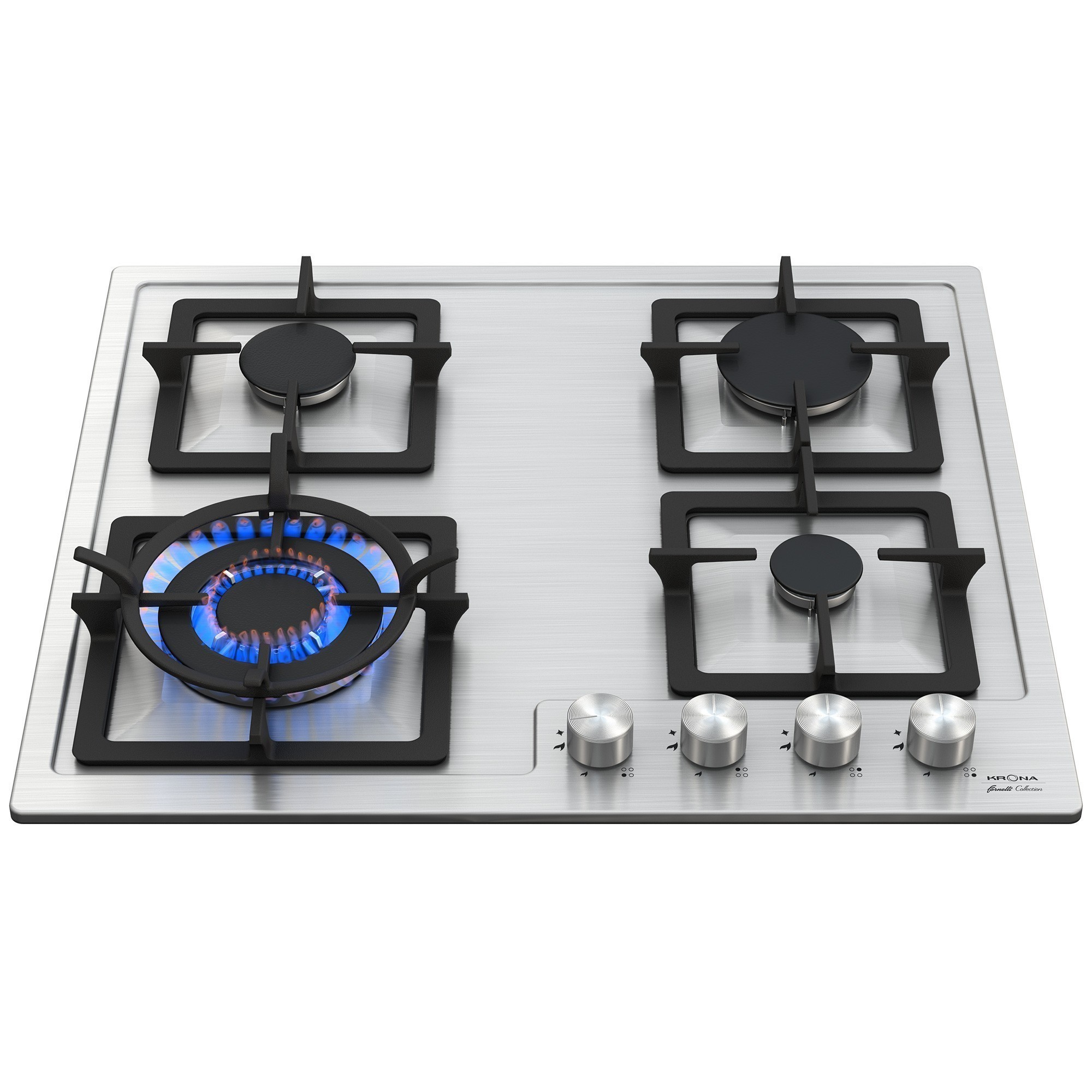 Купить Газовая варочная панель KRONA CALORE 60 IX — Фото 2