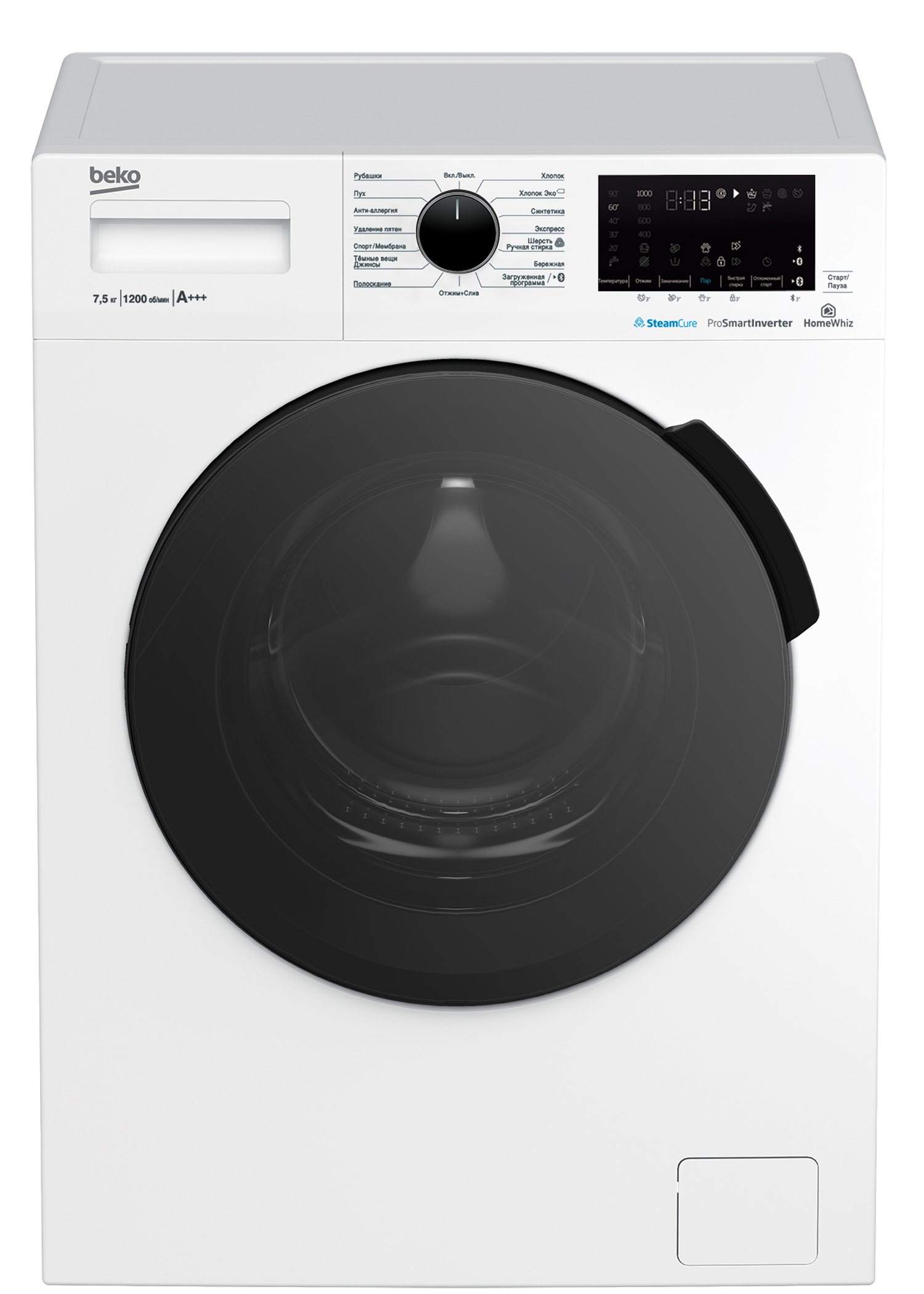 Стиральная машина BEKO WSPE7H616W																		 — описание, фото, цены в интернет-магазине PT Stores