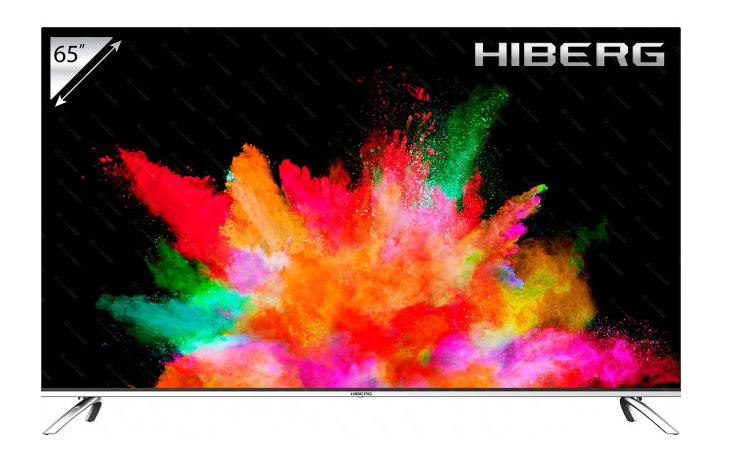 Телевизор HIBERG QLED 65Y																		 — описание, фото, цены в интернет-магазине PT Stores