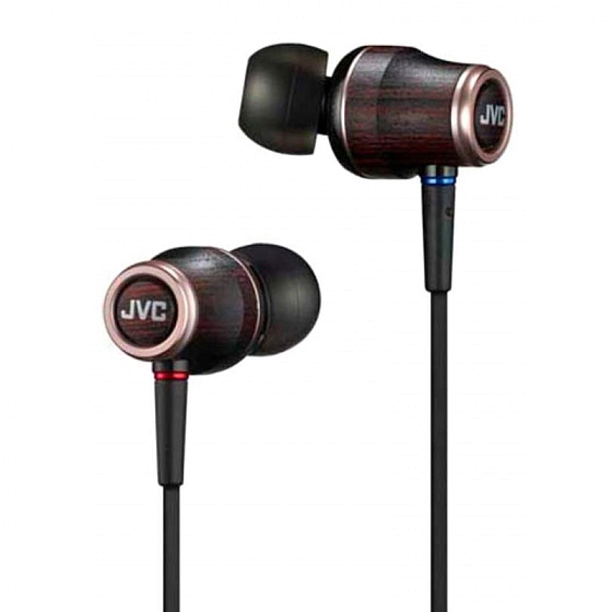 Наушники JVC HA-FW02 дерево																		 — описание, фото, цены в интернет-магазине PT Stores