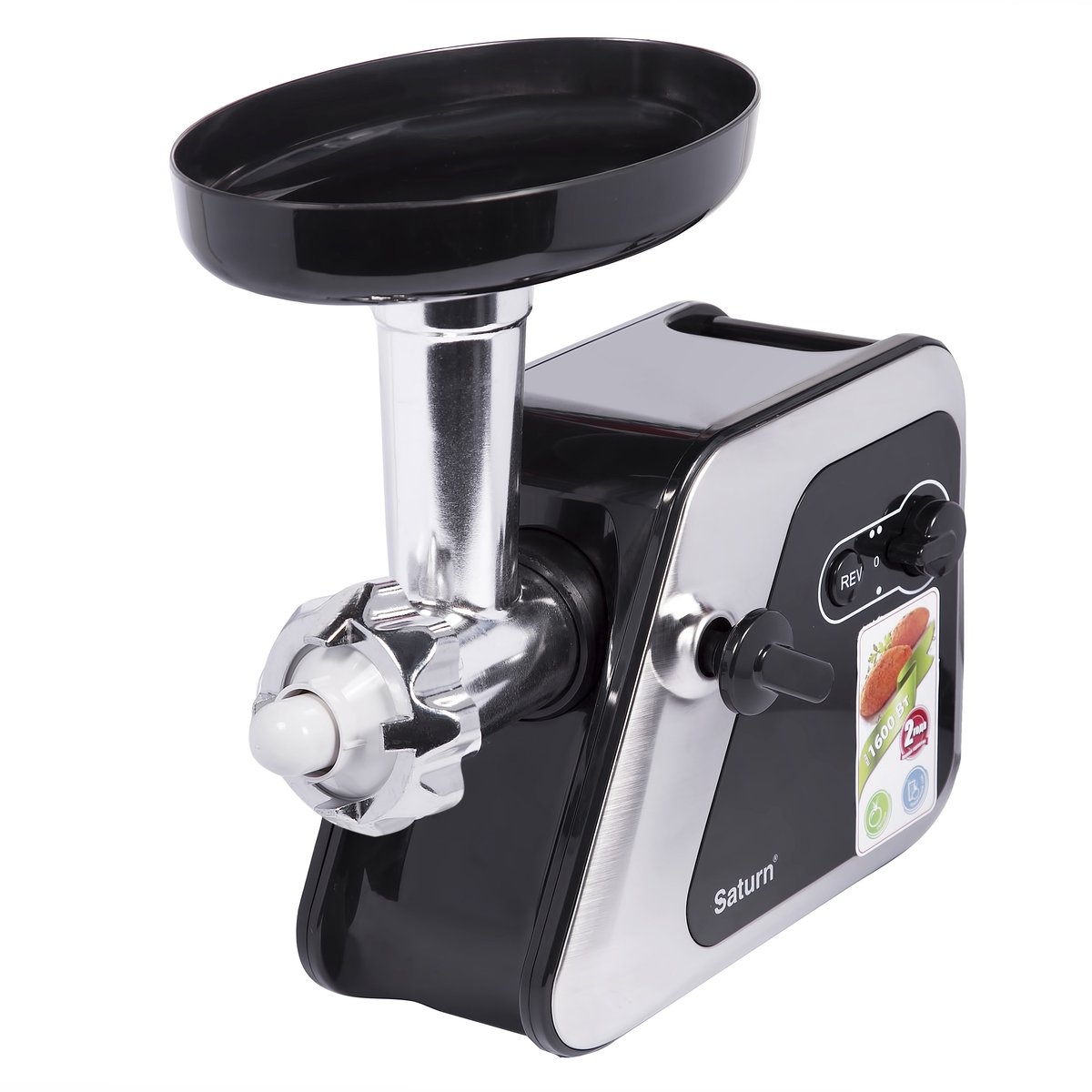 Купить Мясорубка SATURN ST-FP 0095 черный — Фото 4