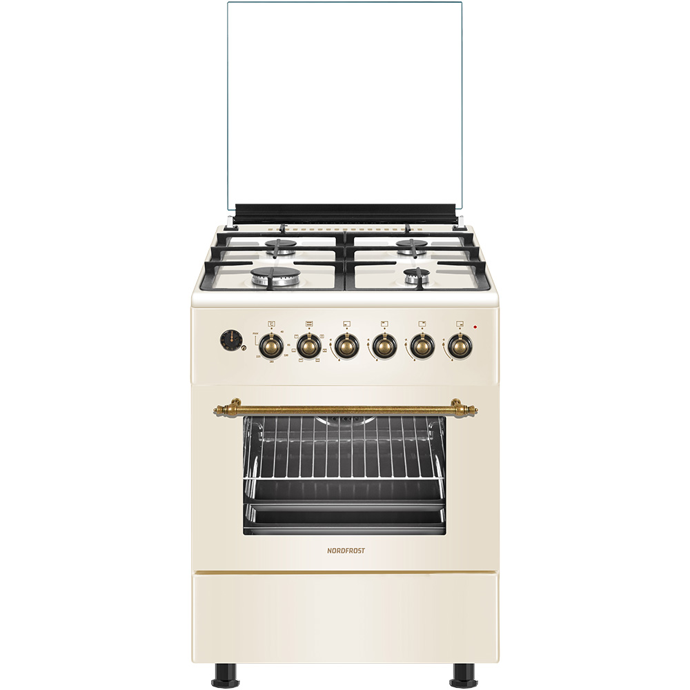 Комбинированная плита NORDFROST GE 6064 YR																		 — описание, фото, цены в интернет-магазине PT Stores