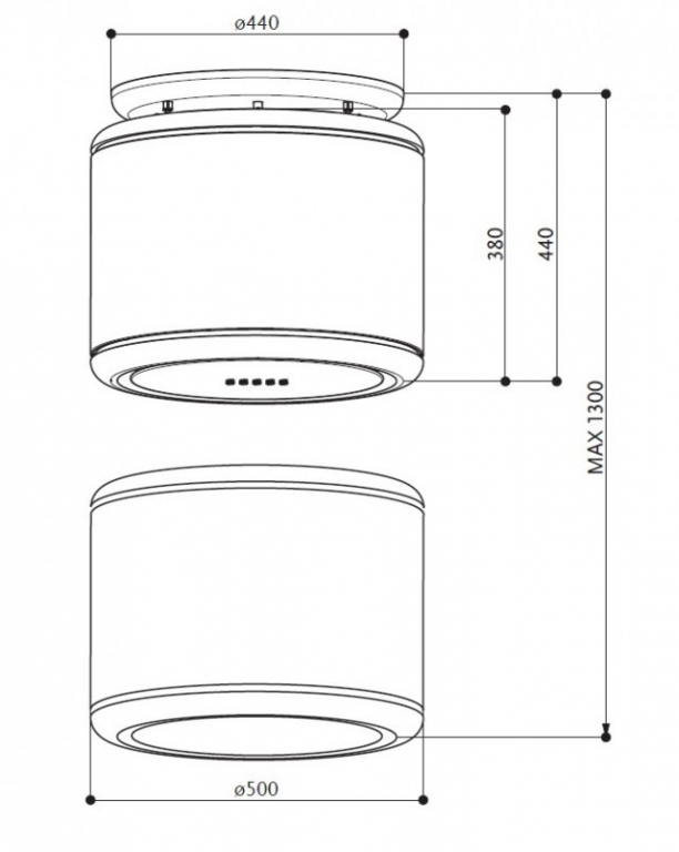 Купить Островная вытяжка FABER ODETTE BK MATT — Фото 3
