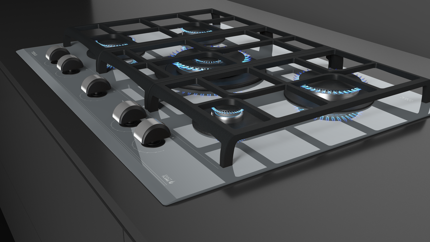 Купить Газовая варочная панель TEKA GZC 75330 XBN STONE GREY URBAN — Фото 3